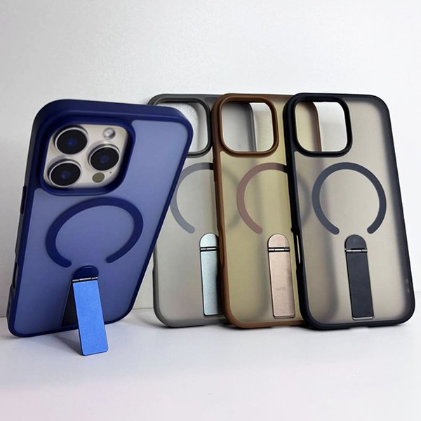 Фото - Чохол для смартфону Gelius Bumper Stick Case MagSafe Stand for iPhone 15 Pro Black (101488)