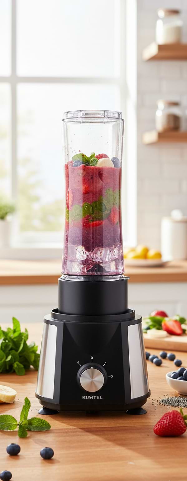 Фото - Кухонный комбайн Kumtel HFP-02 Black