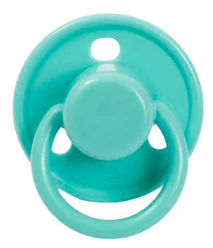 Круглая пустышка Lindo зеленый (Pk075/6-12 с)