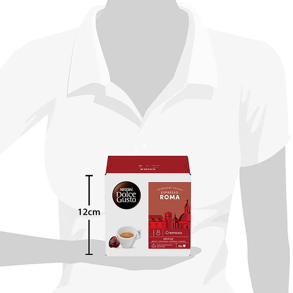 Фото - Кава у капсулах Nescafe DOLCE GUSTO espresso Roma 16 шт. 99.2 г