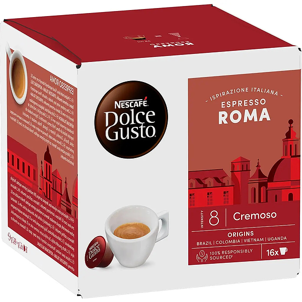 Фото - Кава у капсулах Nescafe DOLCE GUSTO espresso Roma 16 шт. 99.2 г