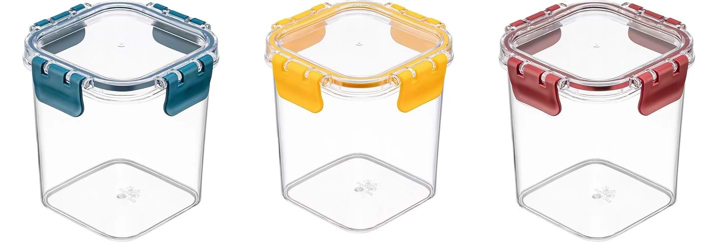 Ємність для сипучих Idea Home 00802 Chef Box в асортименті 0.85 л (00802) - Фото 1