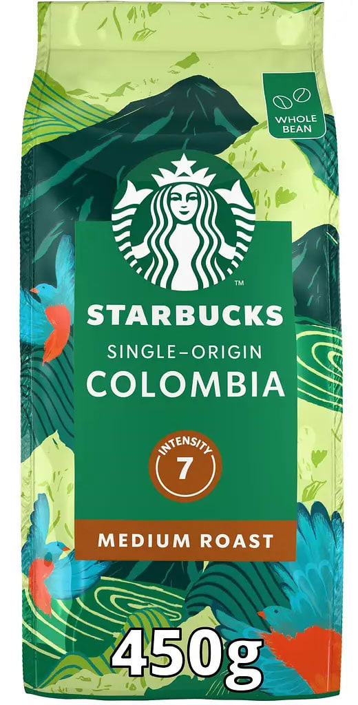 Кава в зернах Starbucks COLOMBIA 450 г