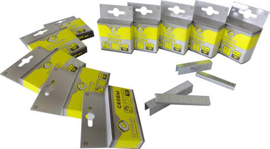 Фото - Скобы Сталь 12х11.3 мм (62114)