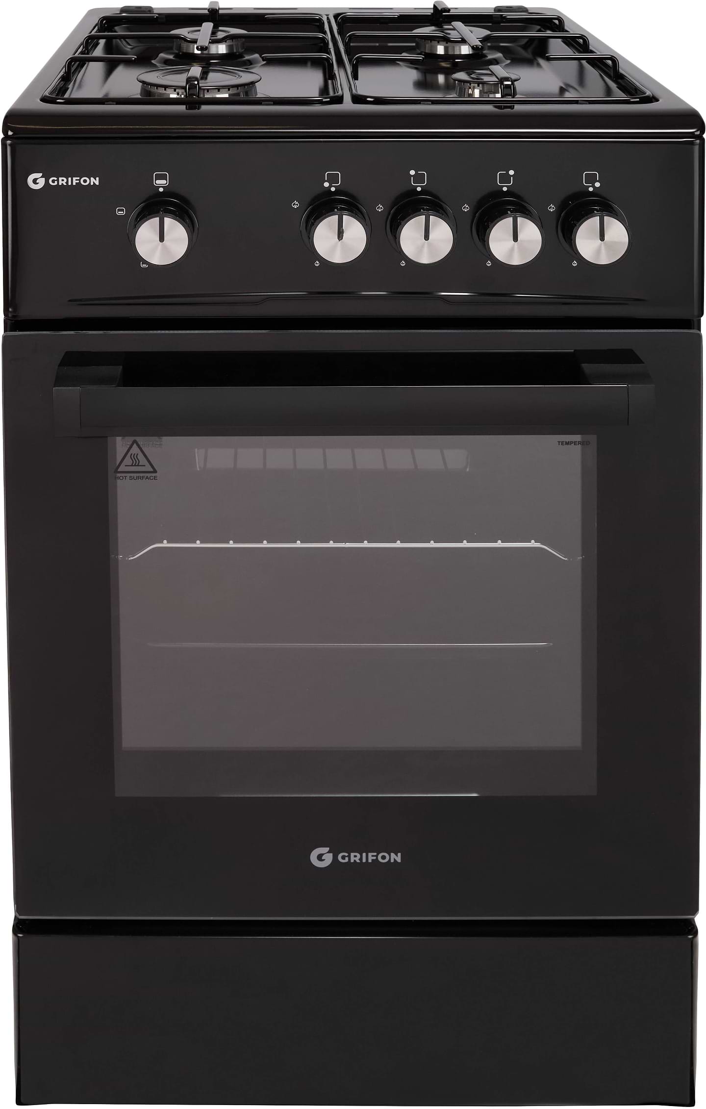 Плита газова Grifon G541BL-M1 - Фото 1