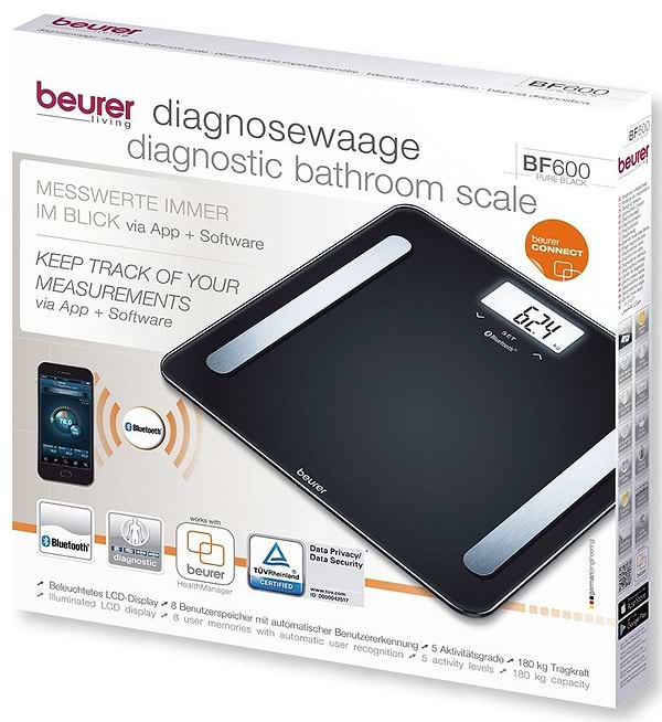 Фото - Ваги Beurer BF 600 Pure Black