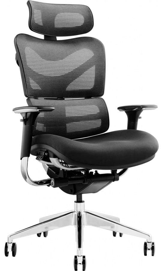 Кресло офисное GT Racer X-782 Black (W-21 B-41) - Фото 1