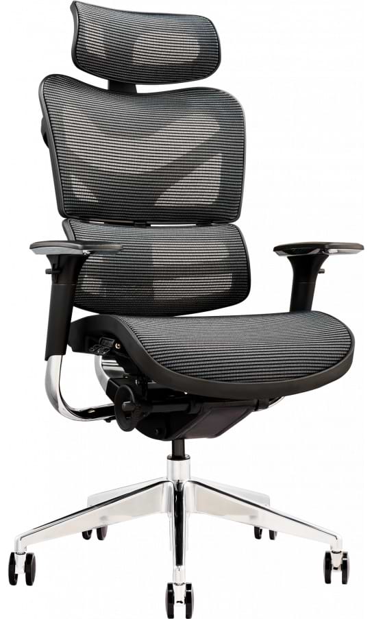 Кресло офисное GT Racer X-702 Black (W-21) - Фото 1