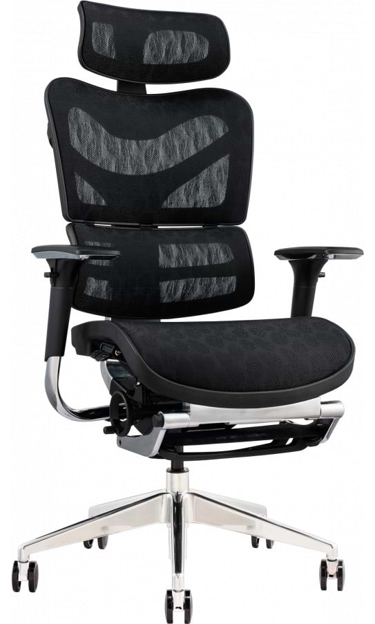Кресло офисное GT Racer X-702L Black (W-61) - Фото 1
