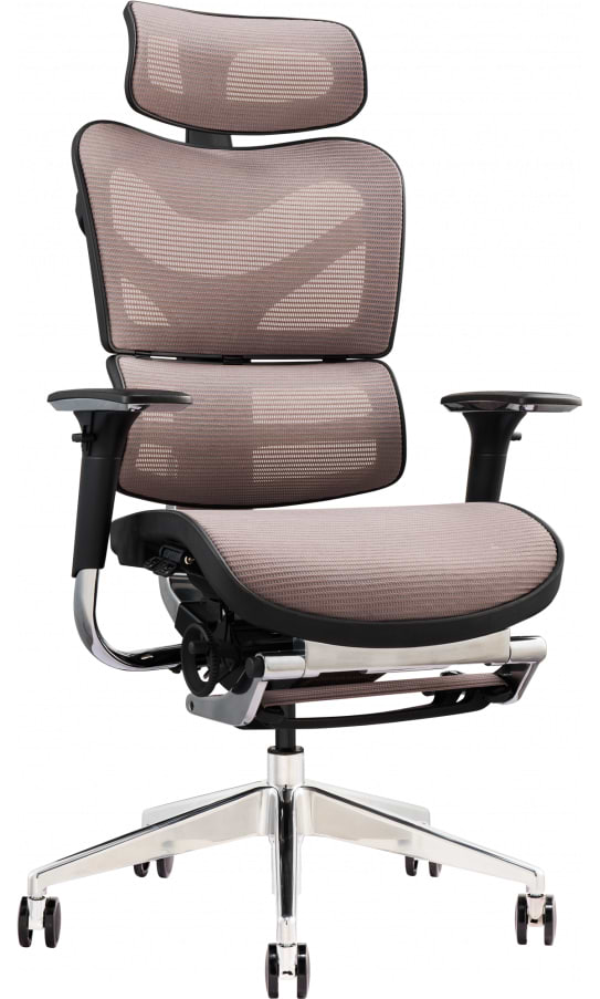 Кресло офисное GT Racer X-702L Bright Gray (W-20) - Фото 1