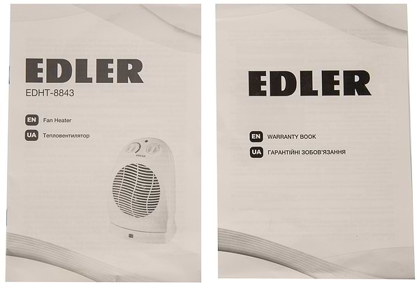 Фото - Тепловентилятор Edler EDHT-8843