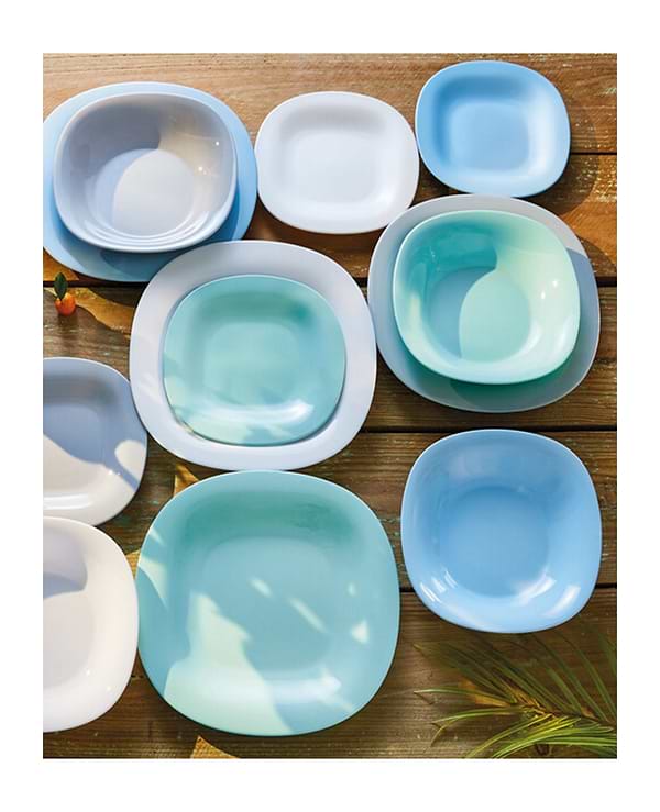 Фото - Тарілка обідня Luminarc Carine Light Turquoise 27 см (P4127)