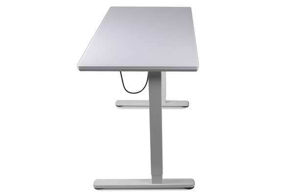 Фото - Стіл з електрорегулюванням висоти Barsky StandUp White glass (BST-12new)