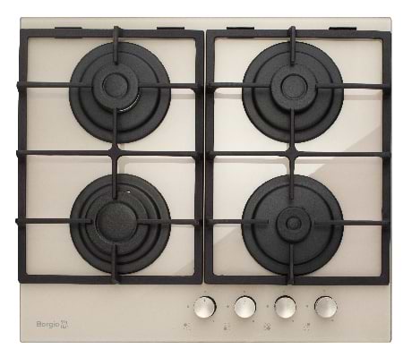 Фото - Варильна поверхня газова Borgio 6170-15 Ivory Glass FFD