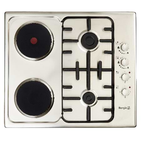 Фото - Варочная панель комбинированная Borgio 6840 FFD Inox Фото - Варочная панель комбинированная Borgio 6840 FFD Inox