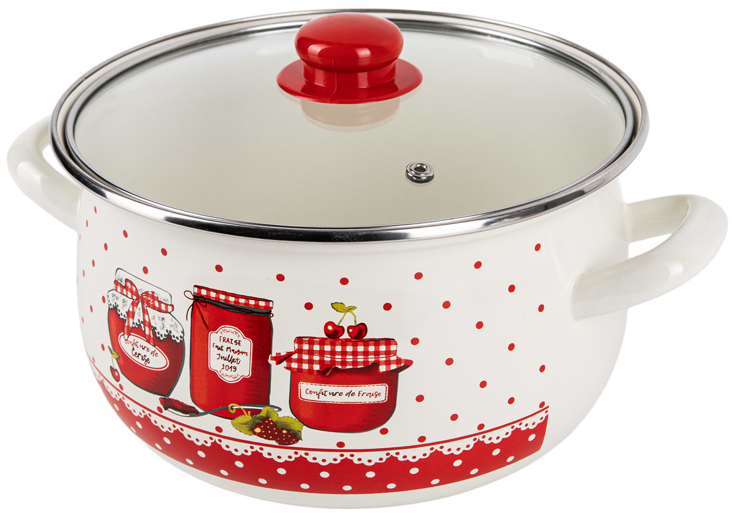 Каструля Gusto GT-T-122-S Прянощі 22 см 5.1 л - Фото 1