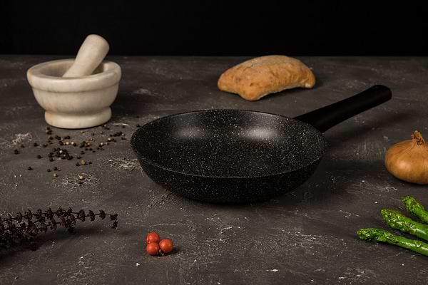 Фото - Сковорода універсальна Biol 24074Р Стейк Меню 24 см