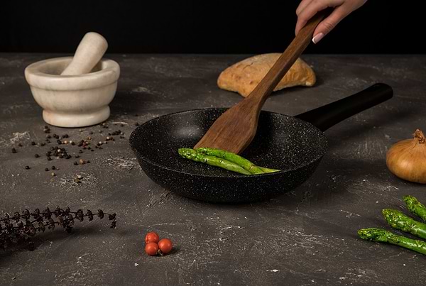 Фото - Сковорода універсальна Biol 24074Р Стейк Меню 24 см