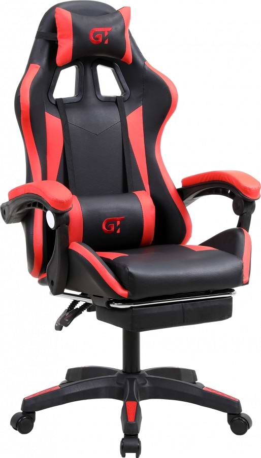 Кресло для геймеров GT Racer X-2323 Black/Red - Фото 1