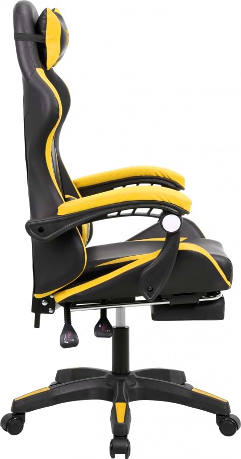 Фото - Кресло для геймеров GT Racer X-2323 Black/Yellow