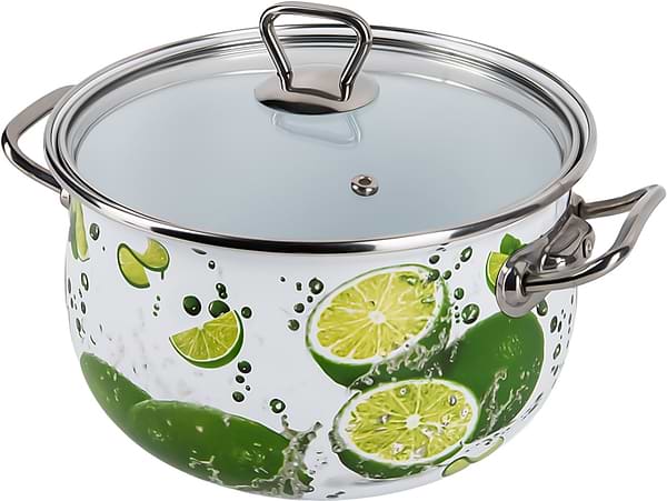 Фото - Кастрюля Gusto Яркие лаймы Premium 20 см 4,0 л (GT-T-120-LI)