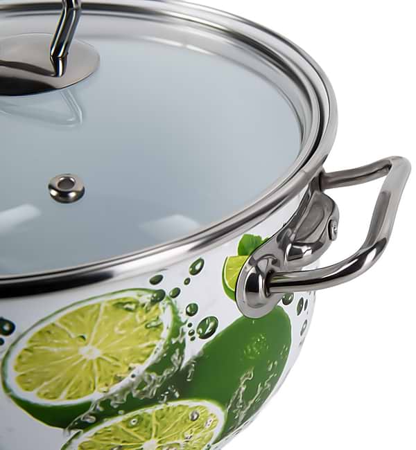 Фото - Кастрюля Gusto Яркие лаймы Premium 20 см 4,0 л (GT-T-120-LI)
