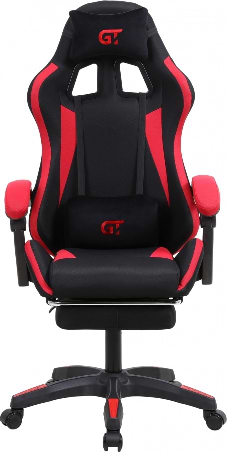 Фото - Крісло для геймерів GT Racer X-2324 Fabric Black/Red