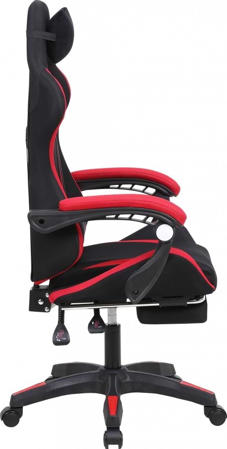 Фото - Крісло для геймерів GT Racer X-2324 Fabric Black/Red