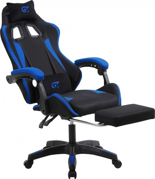 Фото - Кресло для геймеров GT Racer X-2324 Fabric Black/Blue