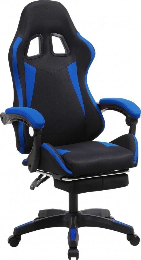 Фото - Кресло для геймеров GT Racer X-2324 Fabric Black/Blue