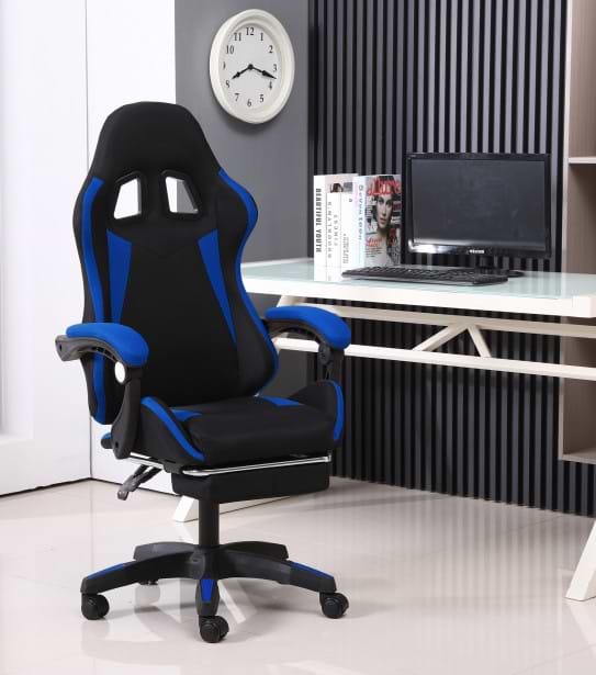Фото - Кресло для геймеров GT Racer X-2324 Fabric Black/Blue