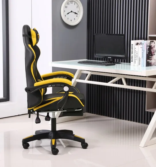 Фото - Кресло для геймеров GT Racer X-2323 Black/Yellow