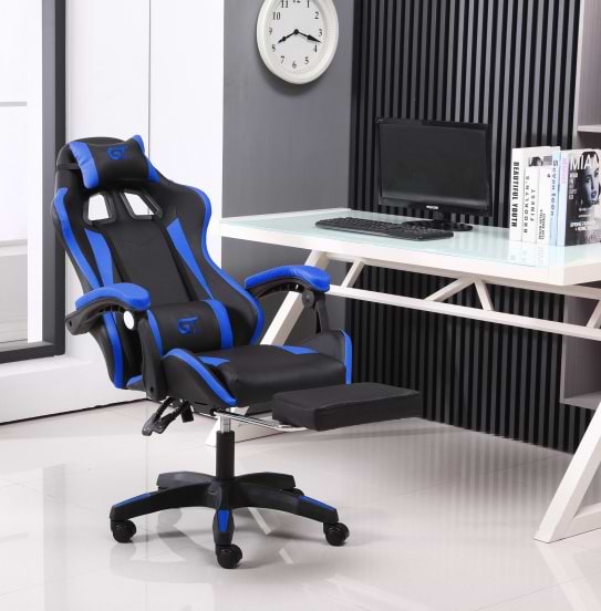 Фото - Кресло для геймеров GT Racer X-2323 Black/Blue