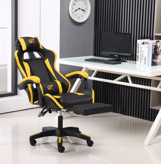 Фото - Кресло для геймеров GT Racer X-2323 Black/Yellow