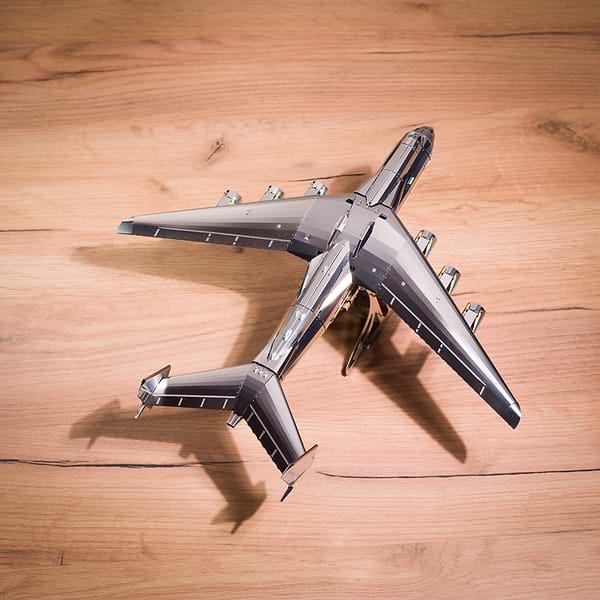 Фото - Металевий конструктор Metal Time механічний літак Мрія АН-225 офіційне видання (MT001)