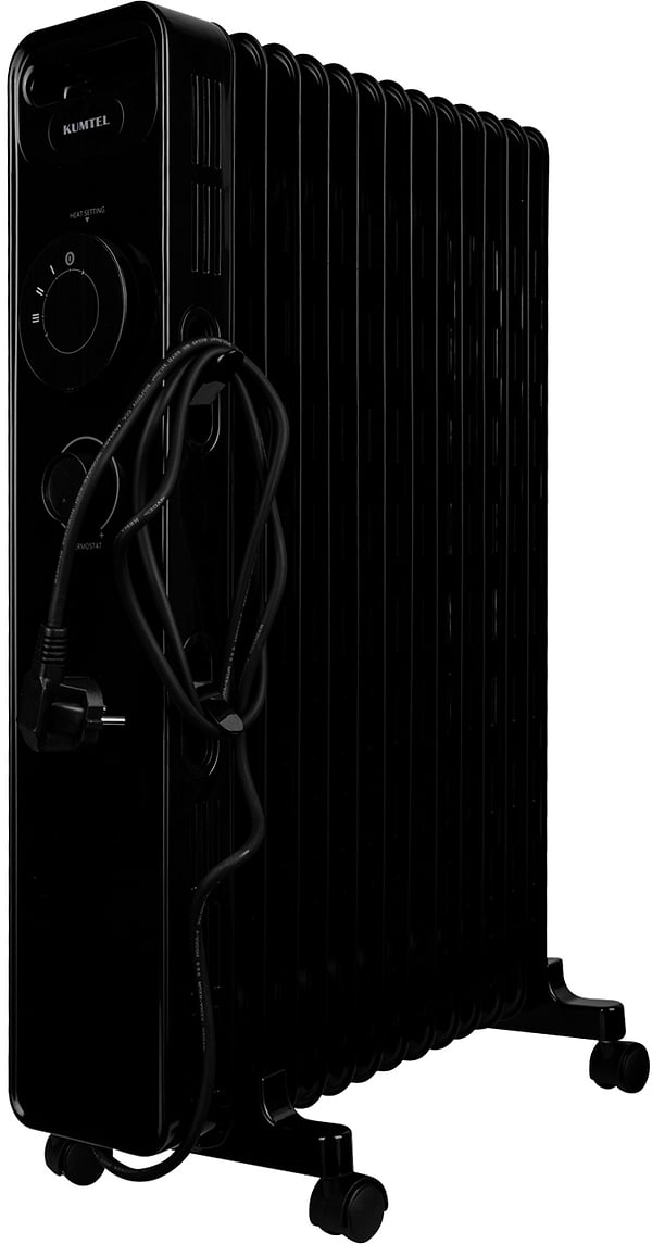 Фото - Обігрівач масляний Kumtel KUM-1240S Black