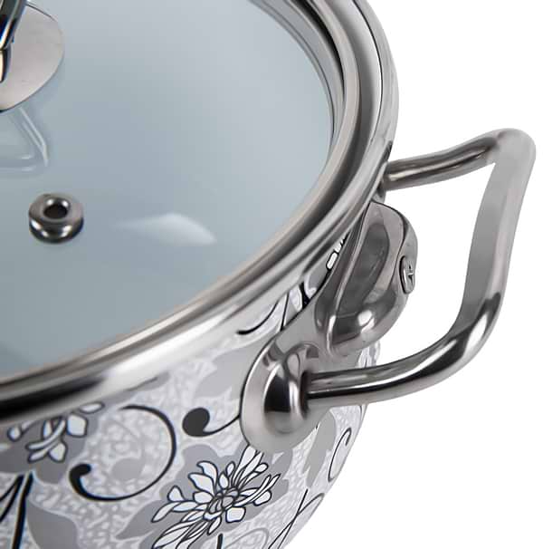 Фото - Кастрюля Gusto GT-T-216-С Мережка Premium 16 см 2.1 л