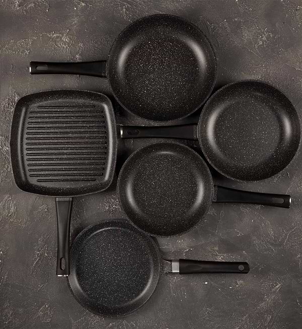 Фото - Сковорода універсальна Biol 24074Р Стейк Меню 24 см