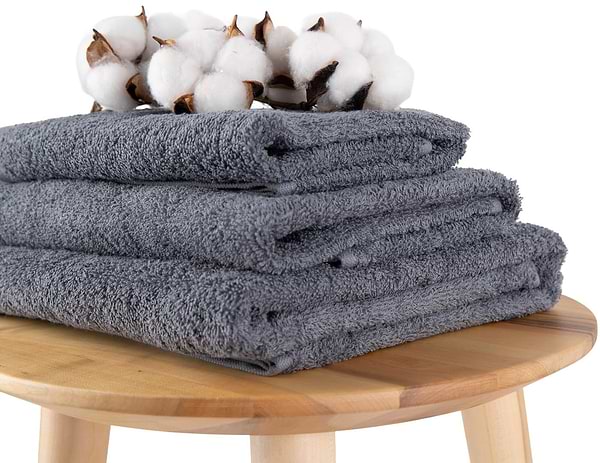 Фото - Набір рушників GM Textile Сірий махровий 3 шт. (70х140, 50х90, 40х70)