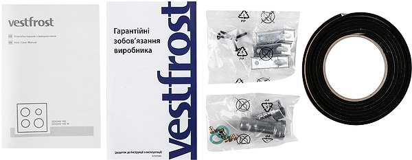 Фото - Духова шафа + варильна поверхня газова Vestfrost OWG869TDT + GOGHV192W