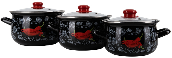 Фото - Набір посуду Gusto GT-T-3-P