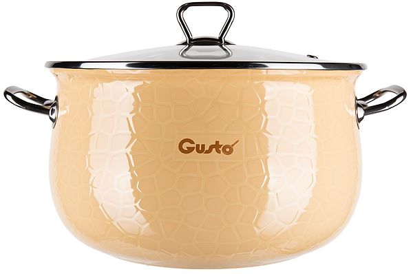 Фото - Кастрюля Gusto Пряженое молоко Premium 5,7 л (GT-T-224-PM)