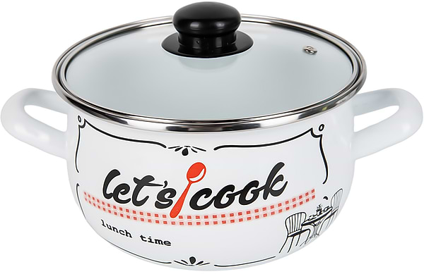 Фото - Набор посуды Gusto GT-T-3-LCW Давайте готовить белые