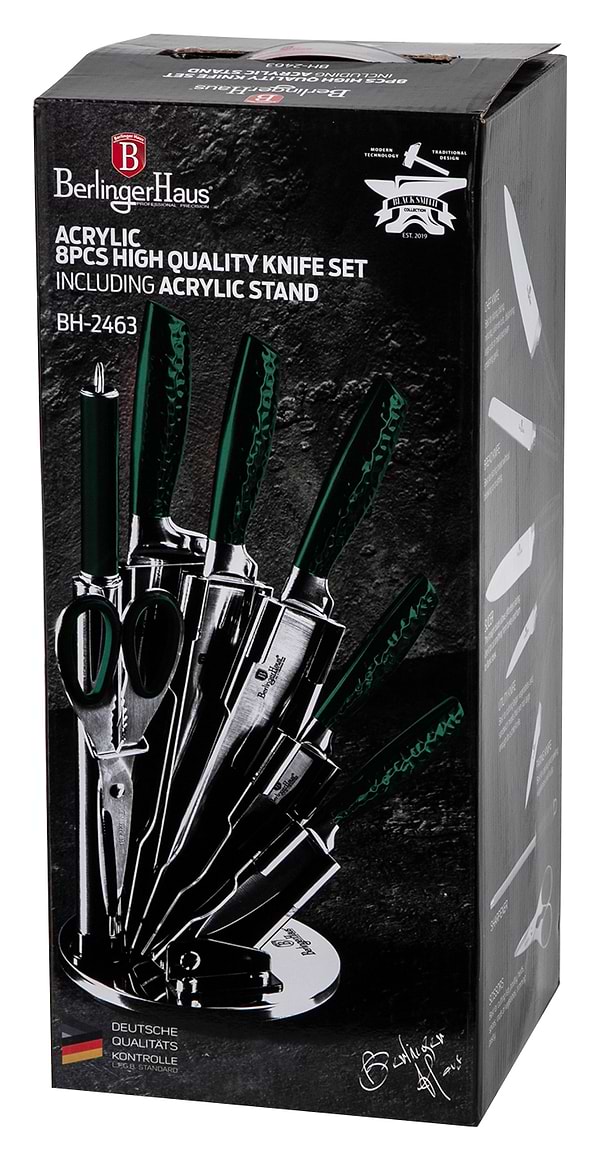 Фото - Набір ножів BerlingerHaus 8 пр. (BH 2463)