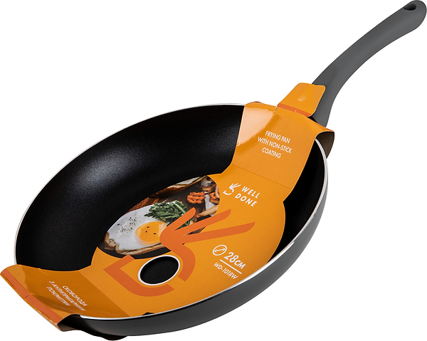 Фото - Сковорода універсальна Well Done WD-1018W 28 см