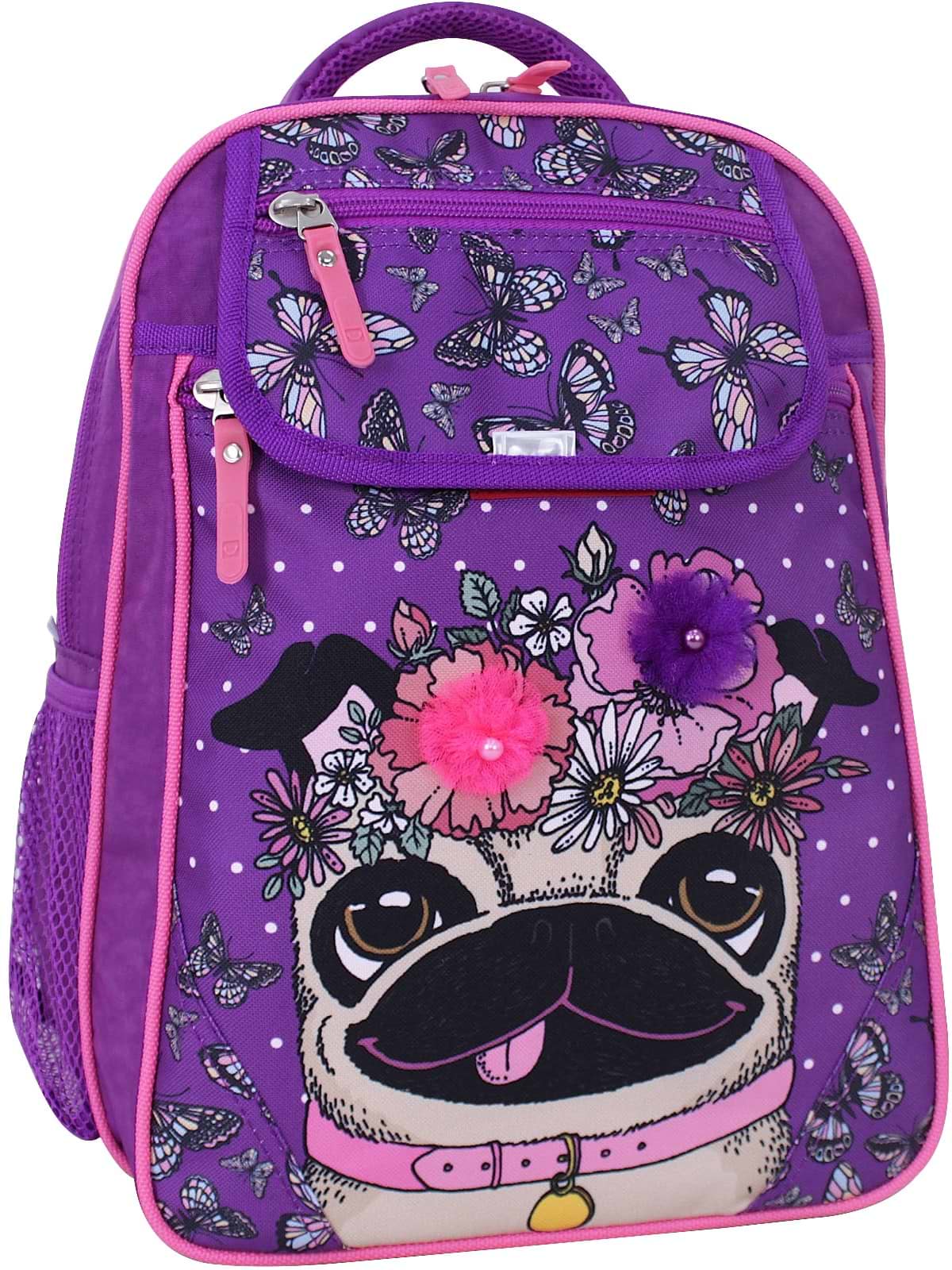Рюкзак школьный Bagland Отличник 20 л. 0058070 339 Фиолетовый 890 - Фото 1