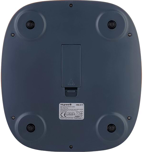 Фото - Ваги кухонні ViLgrand VKS-517 Gray