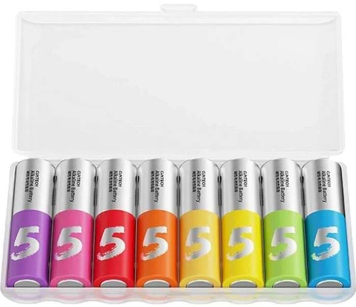 Батарейка тип AA CUKTECH high-performance rainbow alkaline battery 8 шт. B05 (CUKB05CTCNCM)