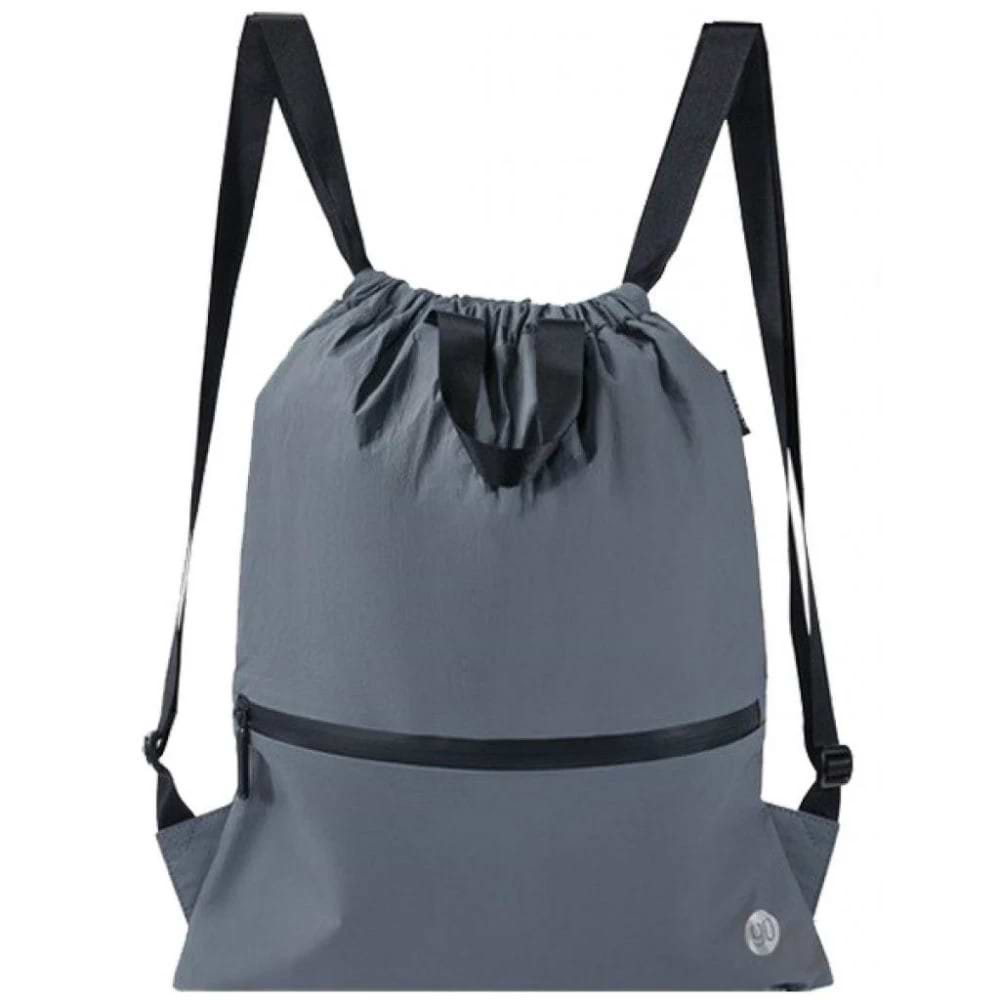 Рюкзак городской RunMi 90 Points Lightweight Urban Drawstring Backpack Dark Grey (6972125146151)