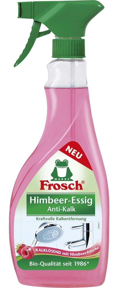 Фото - Средство для мытья в ванной комнате Frosch для удаления известкового налета Малина 500 мл (4009175944610) Фото - Средство для мытья в ванной комнате Frosch для удаления известкового налета Малина 500 мл (4009175944610)